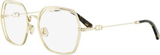 Dior Petit CD O S2U - unisex - Accessoires - Geel - Maat: 54 MM