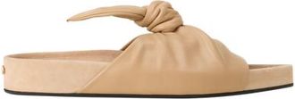 Lanvin Cocoon Flat Leather Mule in Beige at Nordstrom, Size 39