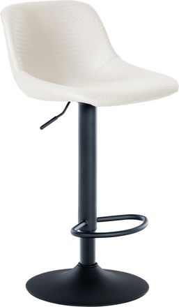 Clp Clp - Taburete De Bar Loft Crema Simil Cuero