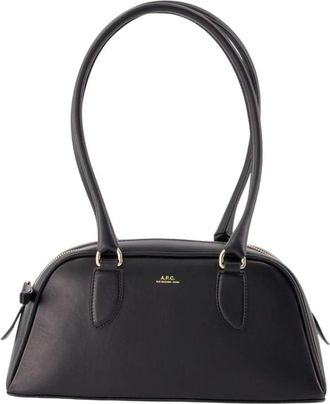 A.P.C. Paloma Schoudertas - Dames - Schoudertassen - Zwart - ONE Size - Leer - Tassen
