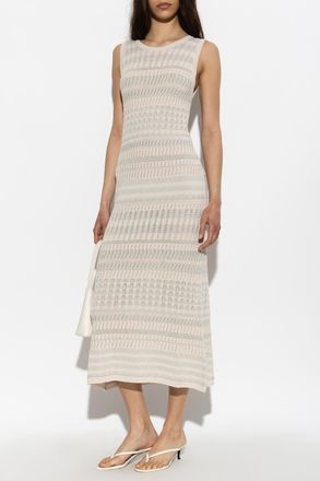 Akep Sleeveless Dress, Womens, Cream
