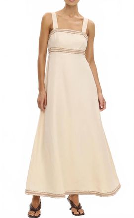 Kivari Freya Maxi Dress In Cream