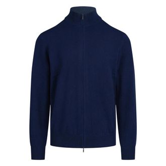 MC2 Saint Barth Grant Vest - Heren - Truien - Blauw - Maat: L Wol