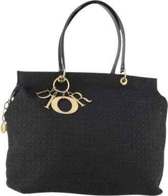 Dior Pre-owned Tote Bags, female, Black, Size: ONE SIZE Pre-owned Vintage Tote Bag