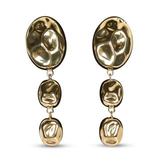 Federica Tosi Hangende Oorbellen - Dames - Oorbellen - Grijs - ONE Size - Accessoires