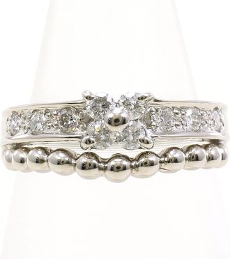 C&A Platinum Platinum 900 Band Ring (Pre-Owned)