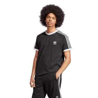 adidas 3-Stripes Klassieke Tee - Heren - T-shirts - Zwart - XS - Tops