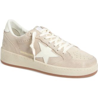 Golden Goose Ball Star 2 Low Top Sneaker in Light Beige/Milk at Nordstrom, Size 10Us