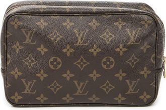 Louis Vuitton Pre-owned Womens Toiletry Pouch PM - Brown - One Size