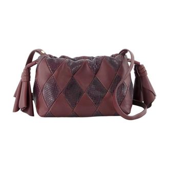 Zimmermann Cloud 91 Kleine Clutch - Dames - Tassen - Rood - Maat: ONE Size Leer