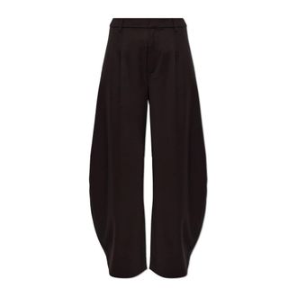 Gestuz Dames, Broeken, Bruin, Maat: XL Viscose