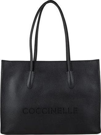 Coccinelle Myrtha 26 Handtas - Dames - Shoppers - Zwart - ONE Size - Katoen - Tassen