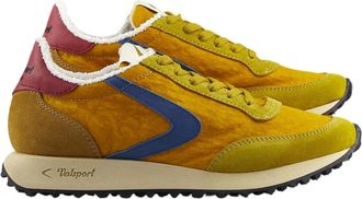Valsport Schoenen, Heren, Veelkleurig, 40 EU, Nylon, Vintage Yellow Heritage Nylon Sneakers