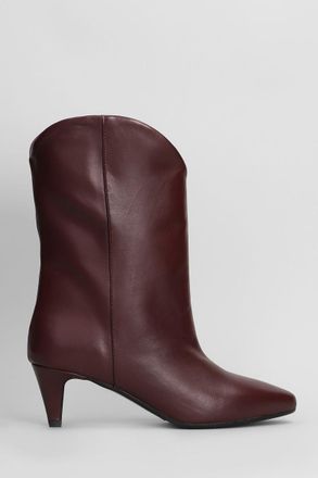 Gis&egrave;l moir&egrave; Enea Low Heels Ankle Boots