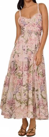 Charo Ruiz Ibiza Botanic Reverie Iraso Dress In Pink