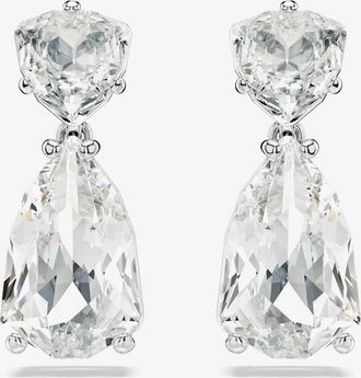 Swarovski Mesmera White Mixed Cut Rhodium Plated Earrings 5661683