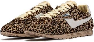 Autry Windspin Super Vintage Mule Sneaker in Pony/crac Leo/white at Nordstrom, Size 35
