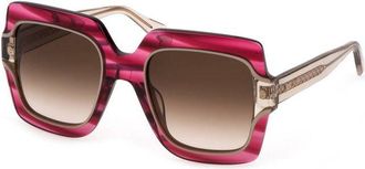 Just Cavalli Red Plastic Womens Sunglass