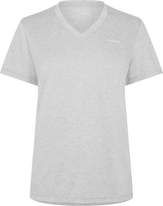 Usa Pro Dames/Dames Effen V Hals T-shirt (Salie)