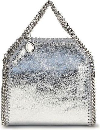 Stella McCartney Top Handle Bag Silver