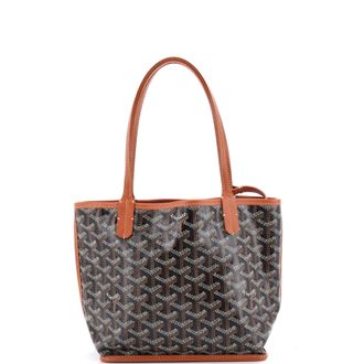 Goyard Anjou Reversible Tote Coated Canvas Mini