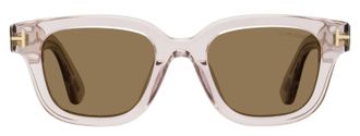 Tom Ford TF1274DN Rectangular Alternative Fit Sunglasses - Pink