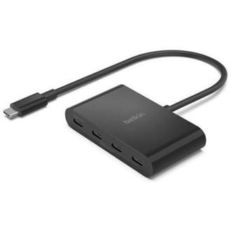 Belkin Avc018btbk Hub De Interfaz Usb Tipo C 10000 Mbit/s Negro
