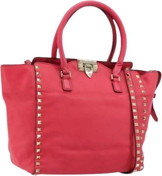 Valentino Pre-owned Handbags, female, Red, Size: ONE SIZE Pre-owned Vintage Tote Bag