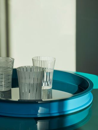 The Lacquer Company Lacquered Round Tray (18in/46cm)