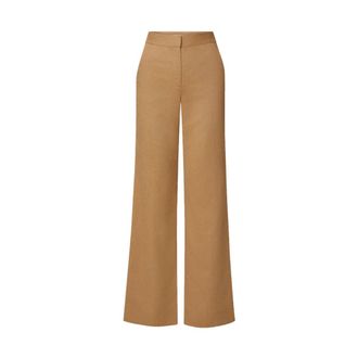 Veronica Beard Pantaloni Tonelli - - Trousers - Donna - Marrone - XL