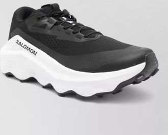 Salomon silk and nylon low-top sneakers