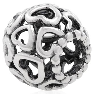 Pandora Openwork Hearts Silver Charm