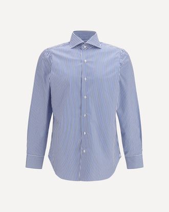 Finamore Striped Shirt Male 39