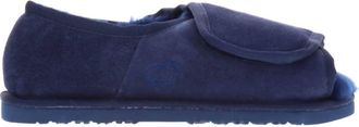Lamofootwear Womens Open Toe Wrap Shoes In Navy