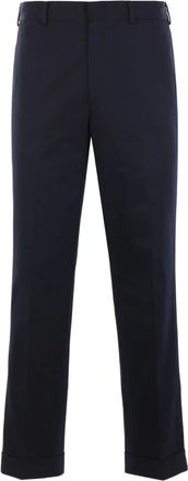 J.Press Chino in gabardine - Blu