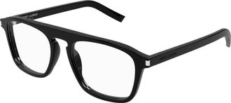 Saint Laurent Glasses, unisex, Black, Size: 52 MM SL 157 Optical Frame