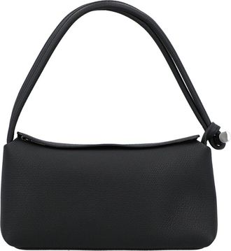Longchamp Le Roseau Medium Leather Shoulder Bag