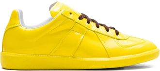 Maison Margiela Replica Yellow sneakers - women - Rubber/Calf Leather/Patent Calf Leather - 35