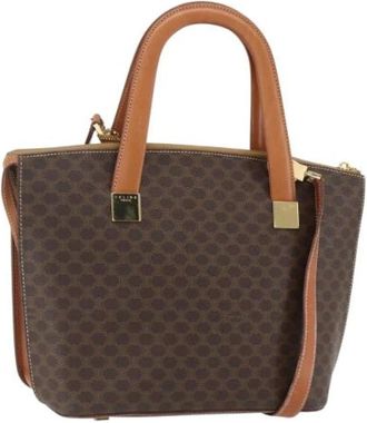 Celine Pre-owned Handbags, female, Brown, Size: ONE SIZE Pre-owned Plastic Handbag