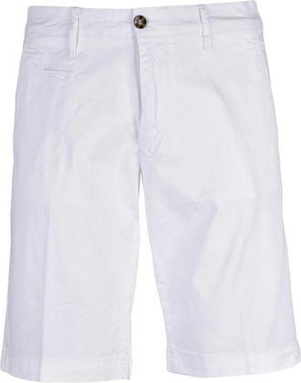 Officina36 Casual Shorts - Heren - Korte Broeken - Wit - XS - Katoen - Korte Broeken