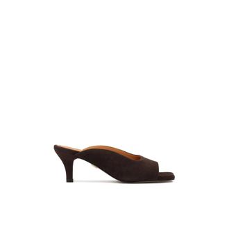 Kazar Siena - Dames - Muiltjes - Bruin - 37 EU - Leer - Schoenen