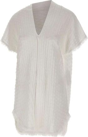 KANGRA Long Cardigan - female - Kangra - Tunics - White - M - Blouses & Shirts