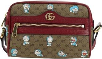 Gucci Pre-owned Plastic Cross Body Bag - Dames - Vintage Schoudertas - Bruin - ONE Size - Vintage