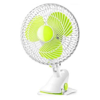 Trade Shop Trade Shop - Ventilatore Da Tavolo A Clip 3 Ventole Silenzioso 180mm Estate Ufficio Casa