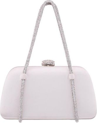 Nina Camara Frame Clutch in Ivory at Nordstrom
