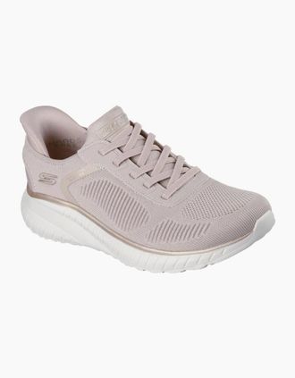 Skechers Womens Skechers Slip-ins: BOBS Sport Squad Chaos 117497 Natural Gold - Natural Gold Ntgd - Size: 5