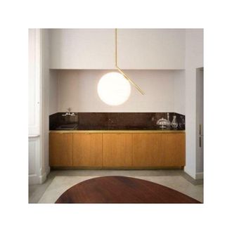 FLOS Suspension Ic Light 1 In Ottone Cepillado Attacco E14 F3175059
