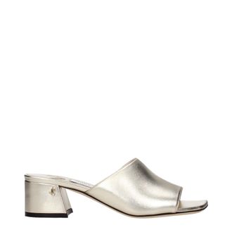 Jimmy Choo London Skylah Damess Sandalen goud/champagneleer