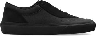 Stone Island Logo Sneakers - Heren - Sneakers - Zwart - 43 EU - Leer - Schoenen