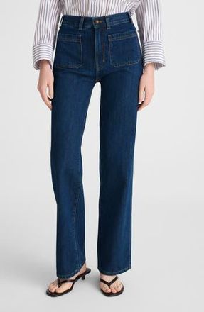 Madewell The Cleo Straight Jeans in Plumville Wash at Nordstrom Rack, Size 32